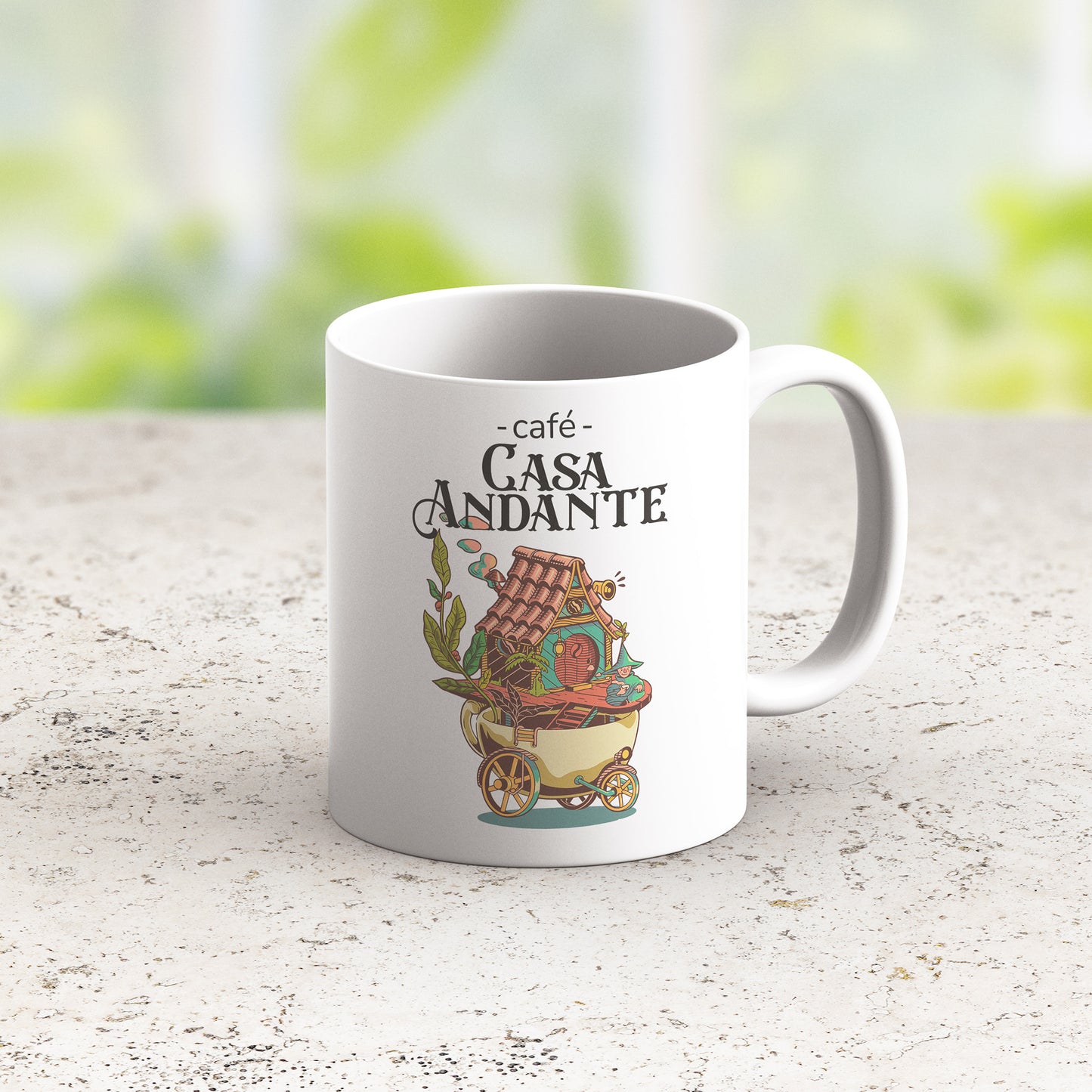 ** On the way ** Classic mug