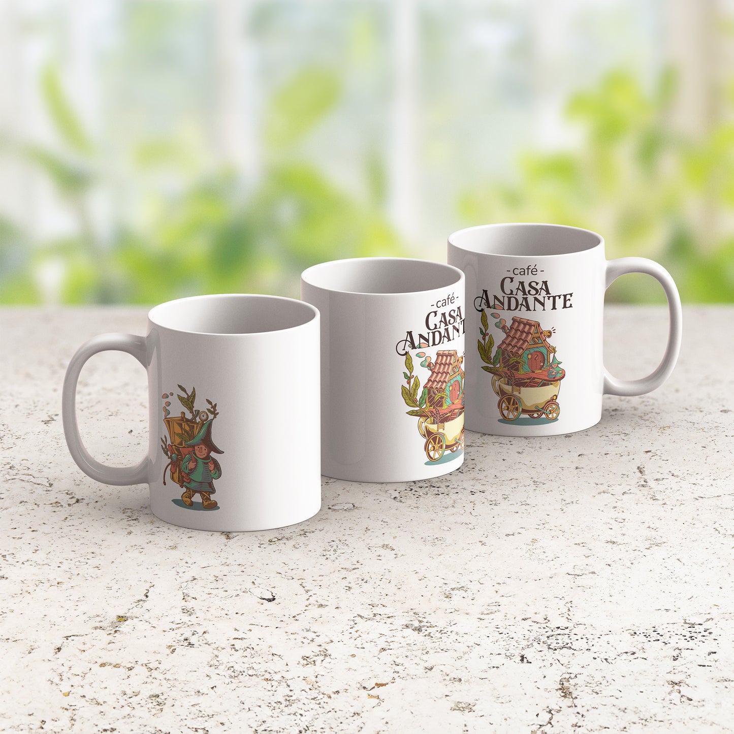 ** On the way ** Classic mug